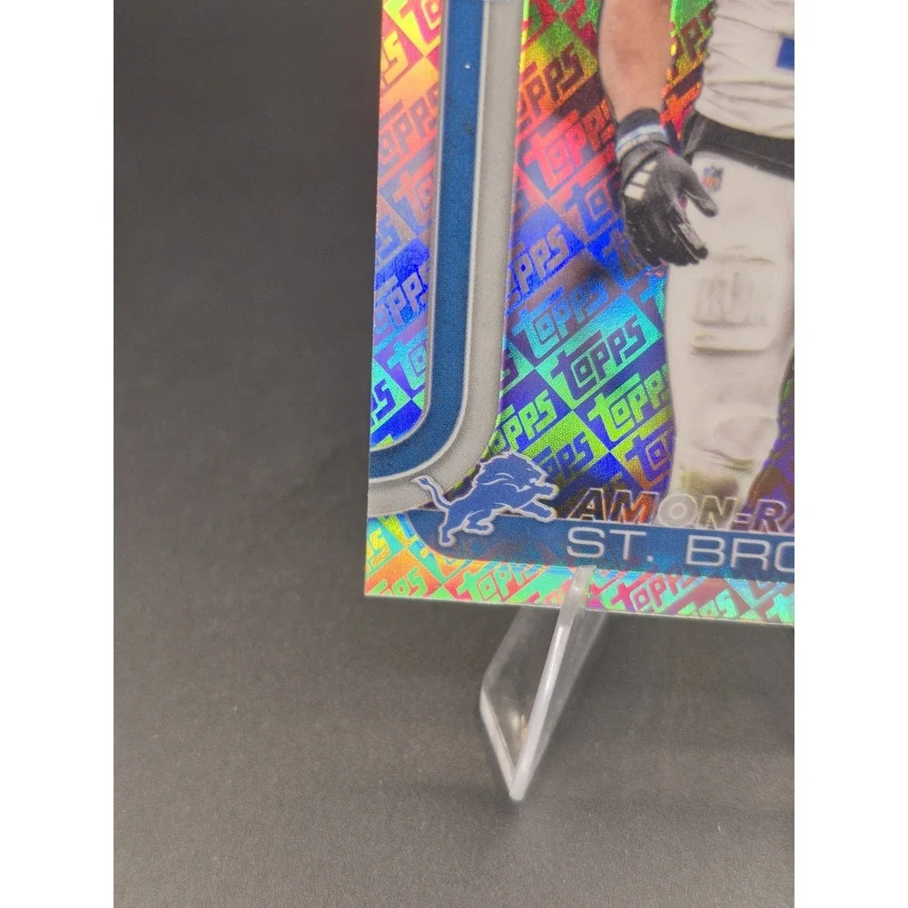 2025 Topps Chrome Amon-Ra St.Brown #98 Fanatics Exclusive Topps Refractor Lions